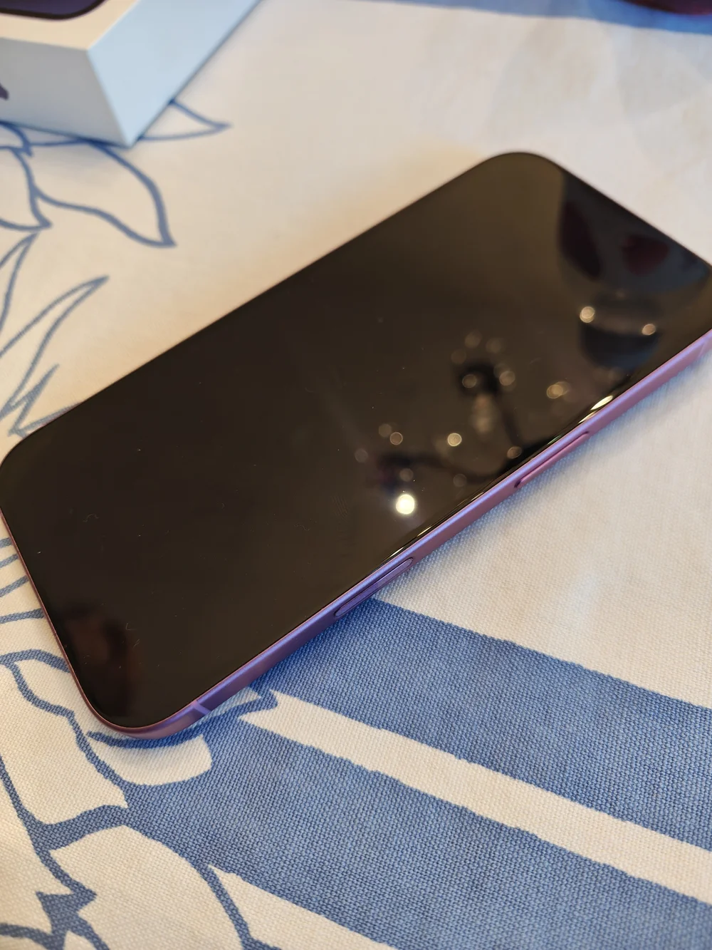 Apple iPhone in Vibrant Purple